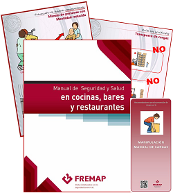 Nuevo material divulgativo: "Manual S.S. en cocinas, bares y restaurantes", carteles y trípticos
