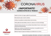 Bones pràctiques en la prevenció davant el nou coronavirus (COVID-19) - quan estiguis a la feina