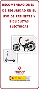 Recomanacions de seguretat en l'ús de patinets i bicicletes elèctriques
